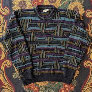 Men's colorful sweater